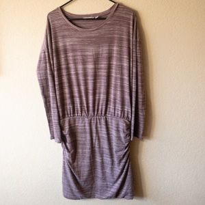 Athleta Avenues Dress - Purple Space Dye